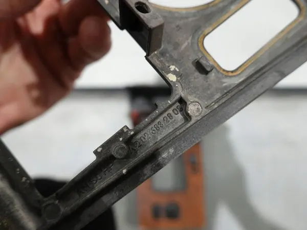 MERCEDES C-KLASA W202 Panneau Décor Console Ensemble Cendrier image 9