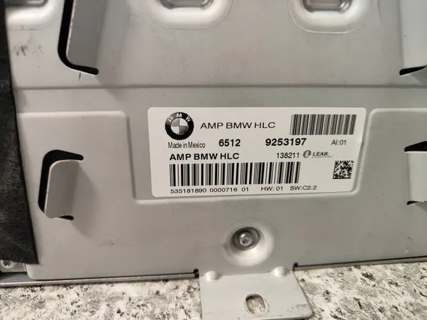 BMW X5 E70 HIFI Verstärker OEM 9253197 - Gebraucht image 7