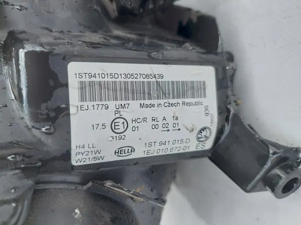 SKODA CITIGO 2011-2019 Vasemman Etuvalon 1ST941015D image 9