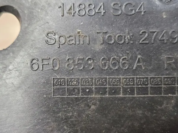 Griglia Paraurti Anteriore Destro SEAT IBIZA V 6F0 image 9