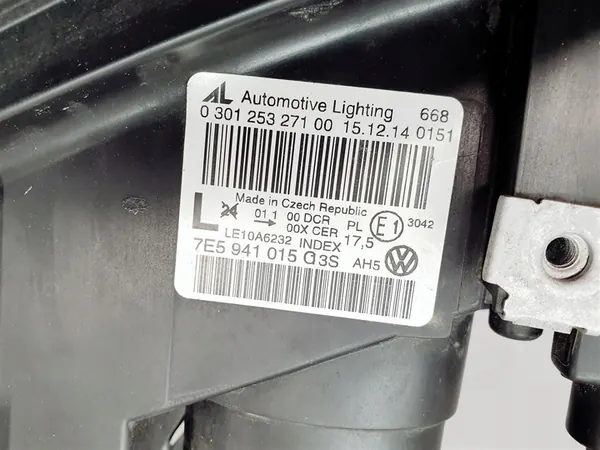 VW T5 LIFT 7E5 09r+ Farol Xenon LED Esquerdo image 9