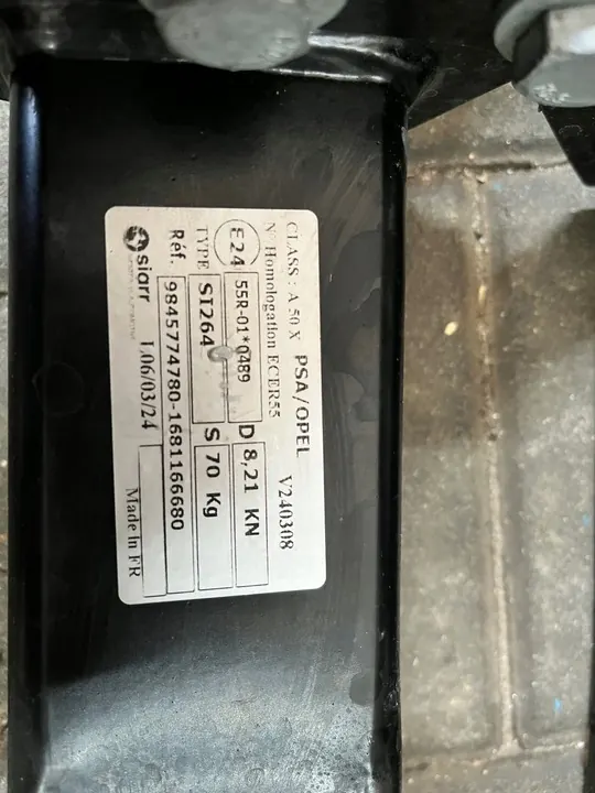 Towbar Westfalia Detachable Opel Grandland X 17- OEM image 3