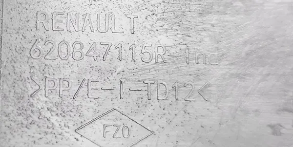 Bakre stötfångardiffusor RENAULT KADJAR 2019 620847115R image 7