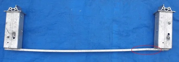 VOLVO S60 V60 Reforço da Viga Frontal image 3