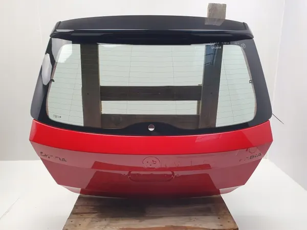 Porta Traseira Skoda Fabia III OEM ACR028 - Vermelha image 3