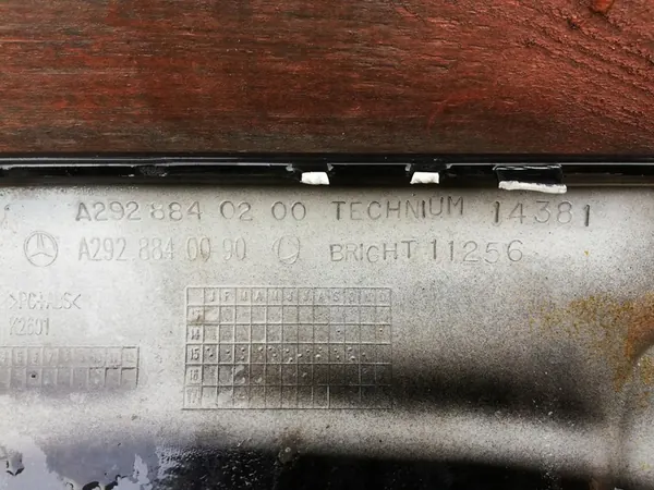 Bakdiffusor Mercedes GLE W292 image 3