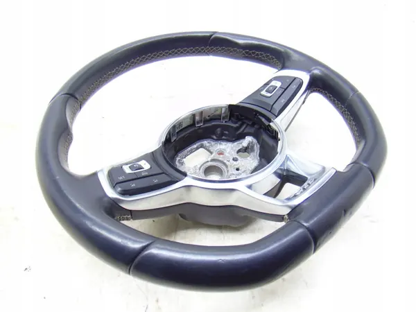 Litteä Nahkaohjauspyörä OEM 5G0419091AQ VW Golf VII:lle image 2