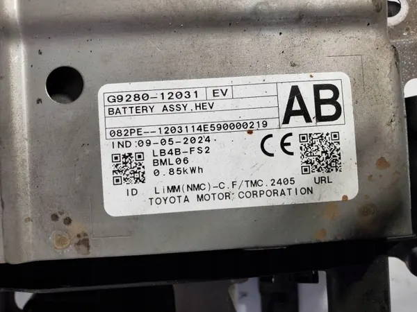 Toyota Hybridbatteri OEM G9280-12031 för Corolla E21 image 10