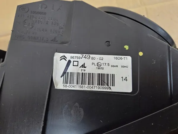 CITROEN C4 PICASSO II 2 13-16 Faro Izquierdo OEM 9675974980 image 3