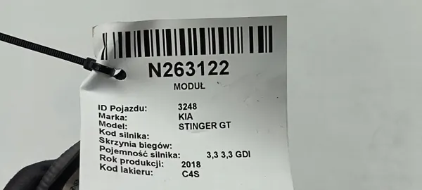Radar ponto cego Kia OE 95811-J5000 - Usado image 10