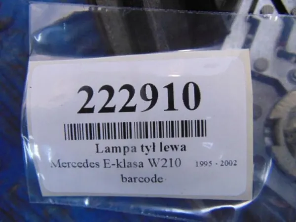 MERCEDES E-KLASSE W210 COMBI LINKER ACHTERLICHT A2108205364 image 8