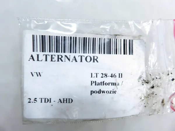 ALTERNATOR VOLKSWAGEN TRANSPORTER T4 2.4 D 028903027N image 2