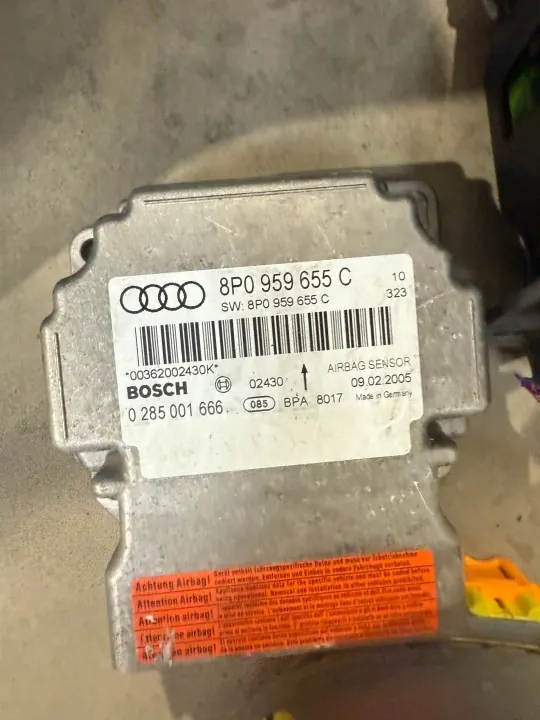 Console Airbag AUDI 8P avec Capteur Ceinture image 5