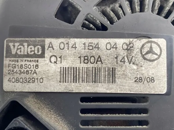 ALTERNATOR MERCEDES GL X164 ML W164 5.5 V6 A0141540402 image 5