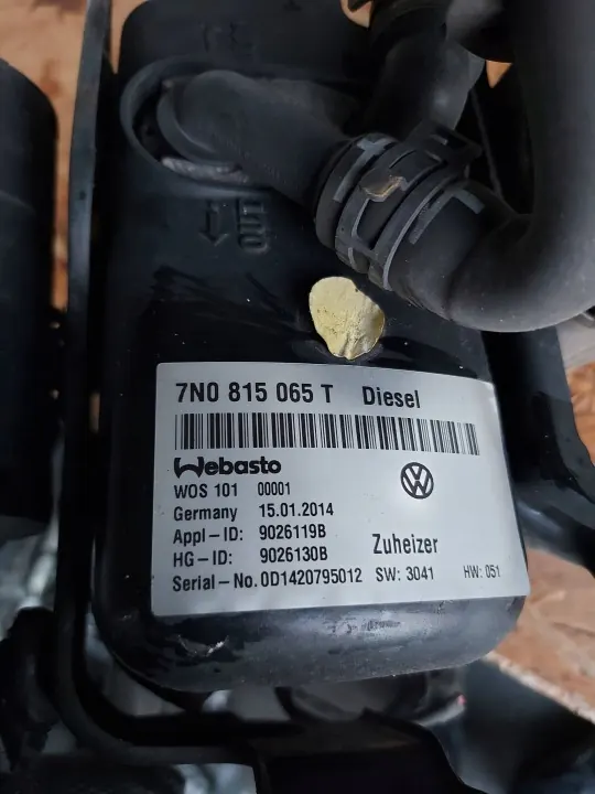 Webasto pysäköintilämmitys OEM 7N0815065T VW Sharan II image 4