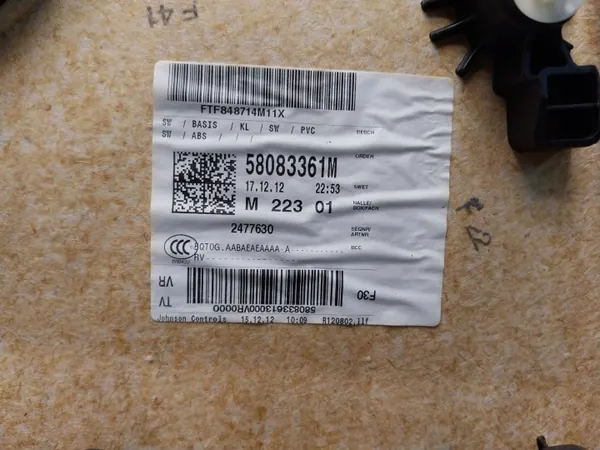 OEM S26380696 Framhöger Dörrpanel BMW F30/F31 image 3