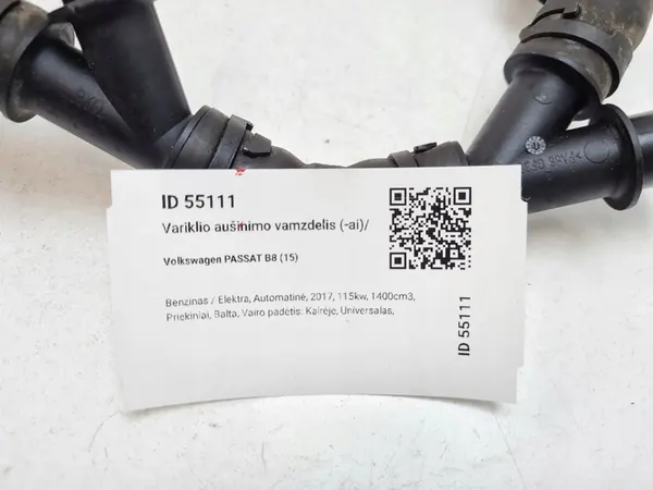 Volkswagen OE 3Q0122157S Vesiputki image 9