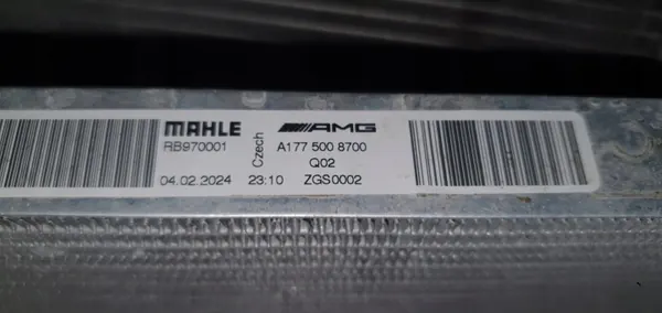 Radiateur Mercedes OEM 1775008700 État Utilisé image 5