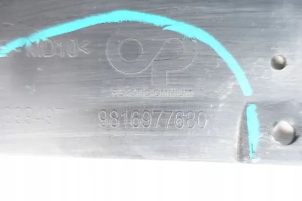 Citroen Kühlergrill-Abdeckung OEM 9816977680 Front Gebraucht image 10