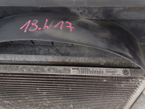 Conjunto Radiador Agua 1.2 12V Polo 6R 6C Fabia Ibiza IV image 10