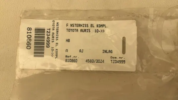 Toyota Auris E180 Teil T234999 - Gebrauchtes OEM image 3