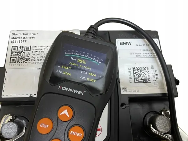 Batterie AGM Start-Stop OEM 9878488 12V 50Ah image 7