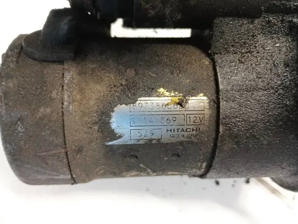 Motor de arranque Opel Astra 2006 1.7L 8973860620 s114-869 image 4