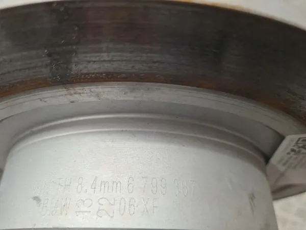 BMW 6799367 Disques & Plaquettes Frein Arrière image 4