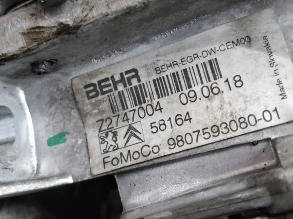 Soupape EGR Refroidisseur OEM S26338204 Peugeot 3008 image 4