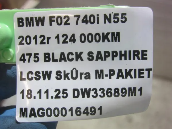 BMW OEM 7270534 warmtescherm - Gebruikt image 6