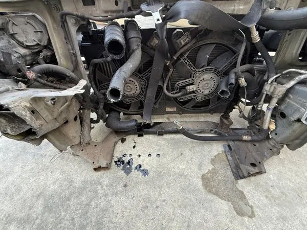 Opel Meriva B Frontlenkung Verstärkung 13267770 image 3
