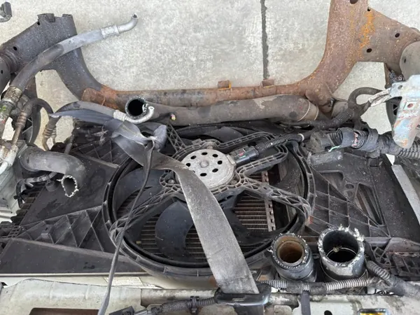 Opel Meriva B Frontlenkung Verstärkung 13267770 image 6