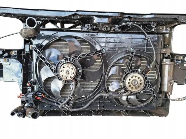 VW GOLF IV 1.4 PAS Vorderachse Kühler Lüfter Komplett image 7