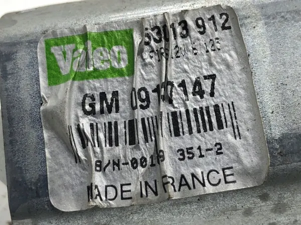 Heckwischermotor OPEL ZAFIRA A 09137147 image 3