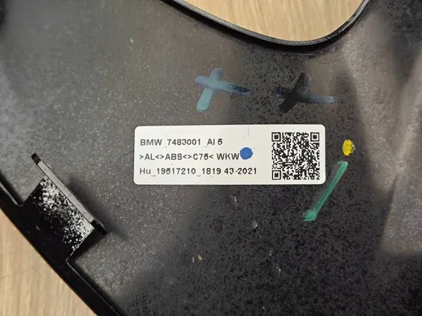 OEM 7483001 Sivuikkunan Lista Vasen Taka BMW G26 image 7