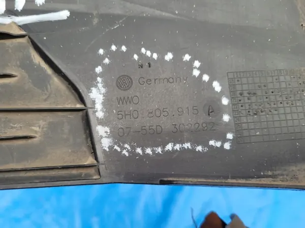 Spoiler avant OEM 5H0805915A pour VW Golf 8 image 8