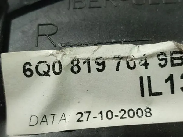 Volkswagen Polo Entradas de ar da cabine 2008 1.4L 6q08197049B image 4