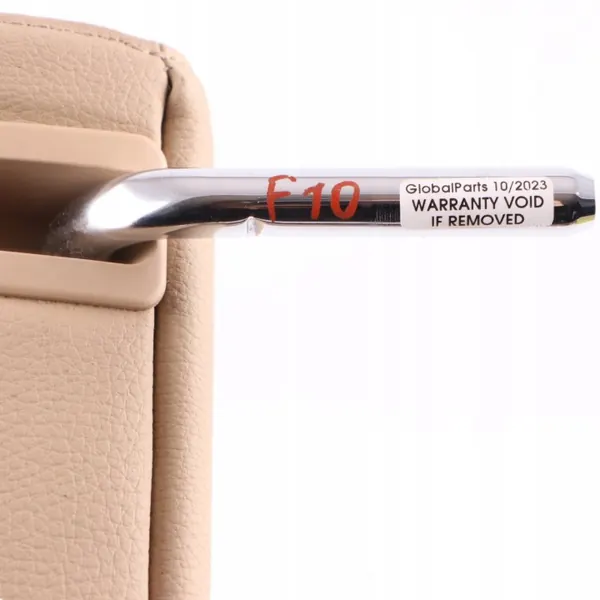BMW F10/F11 Mittnackstöd Dakota Beige Läder OEM 7260336 image 9