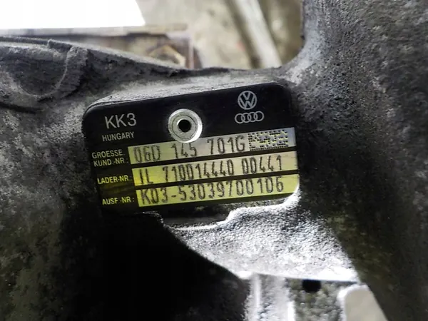 Turboaggregat AUDI A4 B7 A6 C6 EXEO 2.0 TFSI image 3