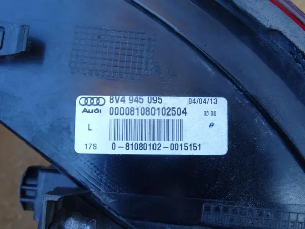 AUDI A3 8V 5D SPORTBACK LÁMPARA TRASERA IZQUIERDA 8V4945095 image 5