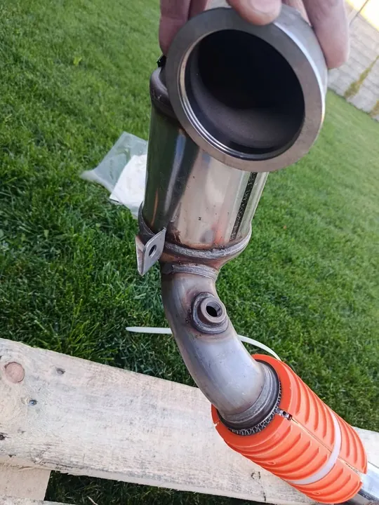 VW Golf VII 7 R 2.0 TSI Catalytic Converter 5Q0131701P image 9