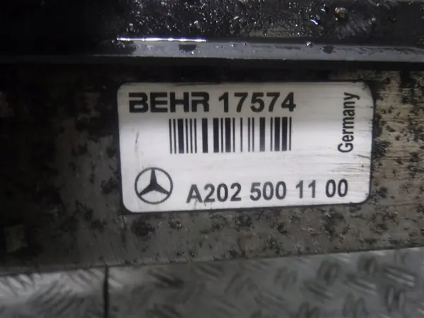 INTERCOOLER MERCEDES CLK C208 2.3 KOMPRESOR A2025001100 image 2