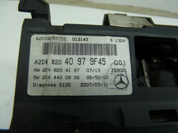 Écran moniteur Mercedes W204 Classe C OEM A2048204097 image 3