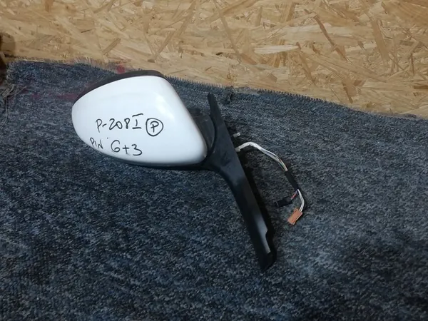 Oikea peili PEUGEOT 208 I 12-19 9-napainen OEM image 3