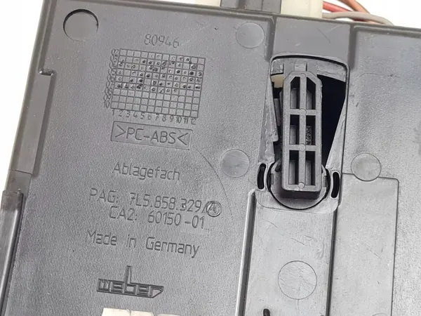 Cendrier tableau de bord Porsche Cayenne OEM 7L5857321B image 10