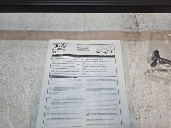 Kia Soul Dachreling OEM E83002K000 - Komplettes Set image 5
