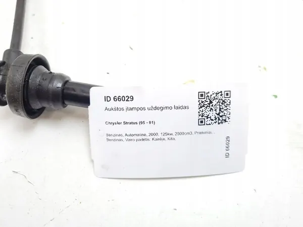 2000 Chrysler Stratus Ontstekingskabels CR16A1SS image 7