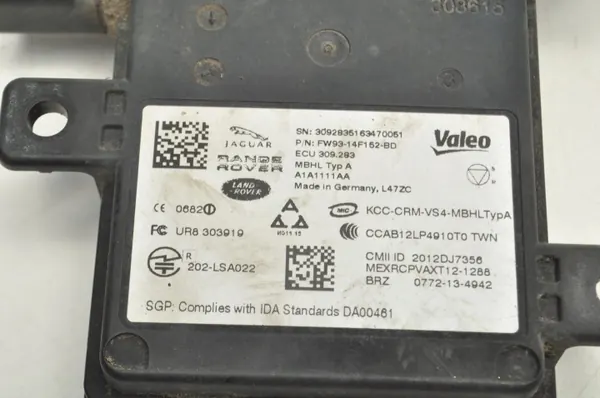 Radar Jaguar XJ X351 OEM FW93-14F152-BD - Usado image 4
