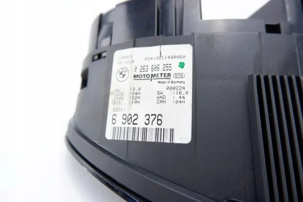 Compteur BMW E46 OEM 6902376 Noir - Version Anglaise image 6