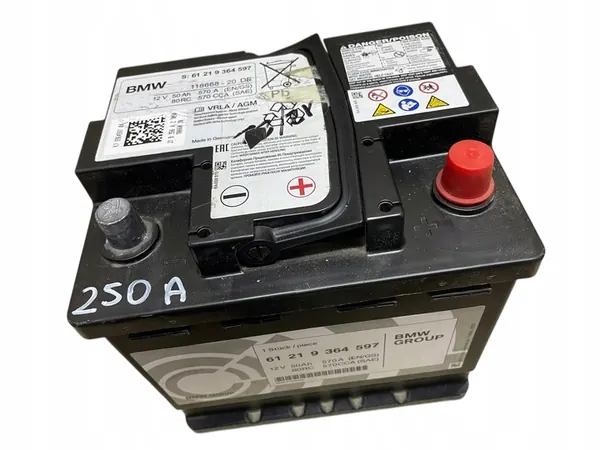 AGM START-STOP Accu 12V 50AH 570A BMW/MINI 2021 OEM image 1
